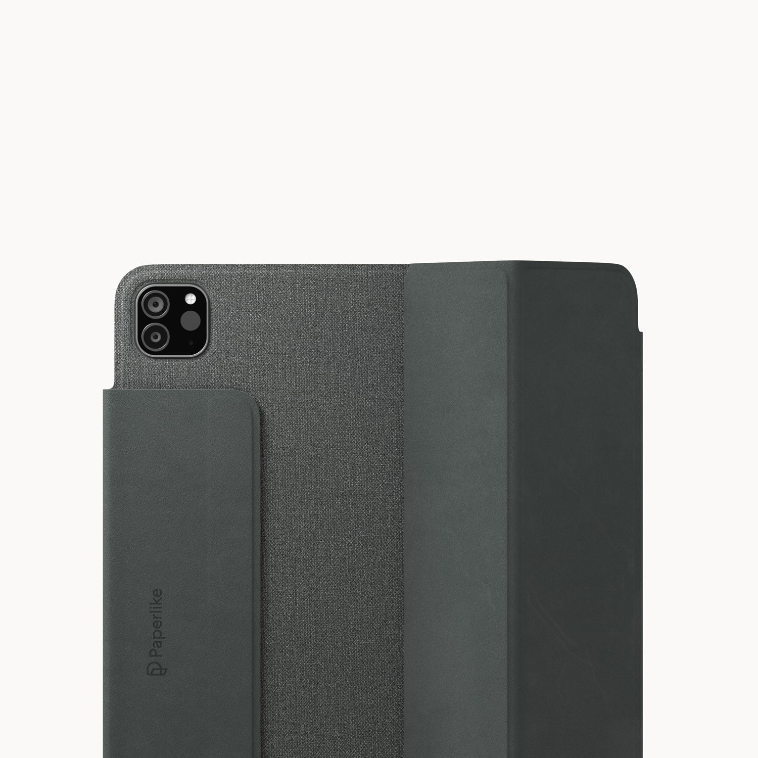 iPad photo with Folio case and focus on camera position