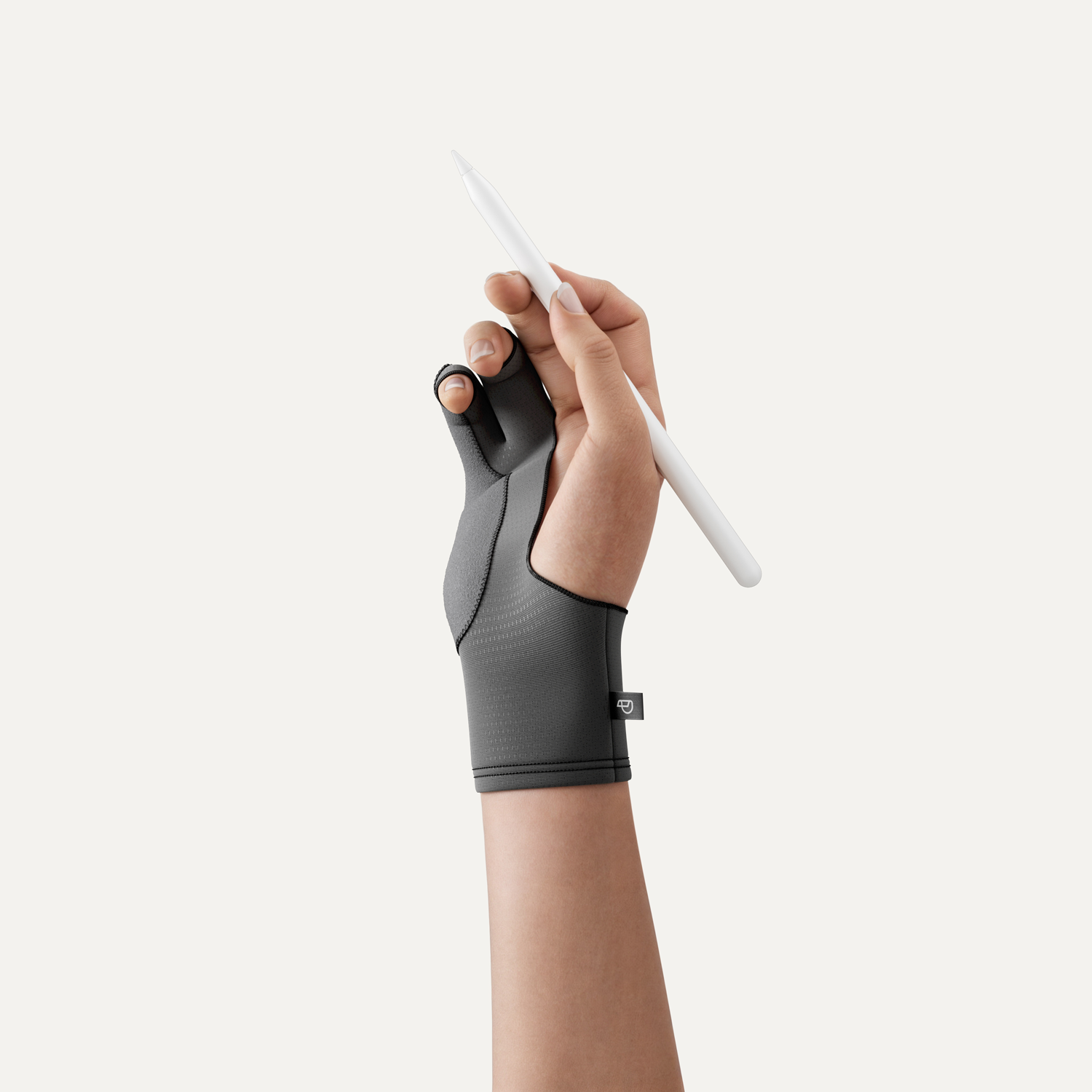 Paperlike's Fingerless Drawing glove made for drawing and notetaking on your iPad