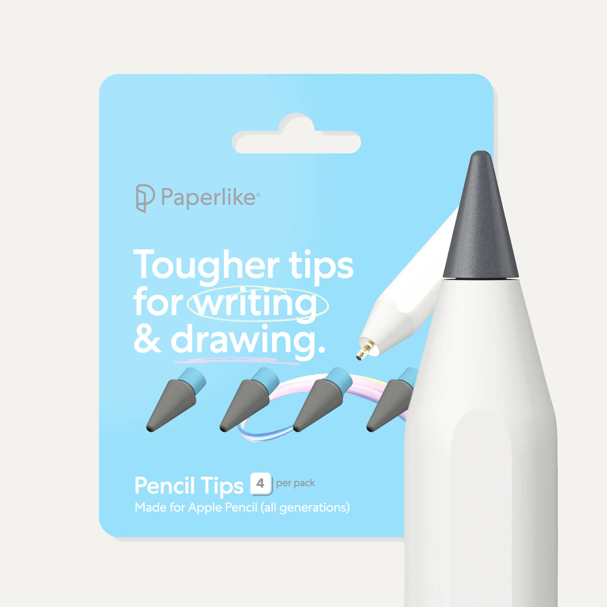 Paperlike® Pencil Tips - Get a more sensory iPad experience.