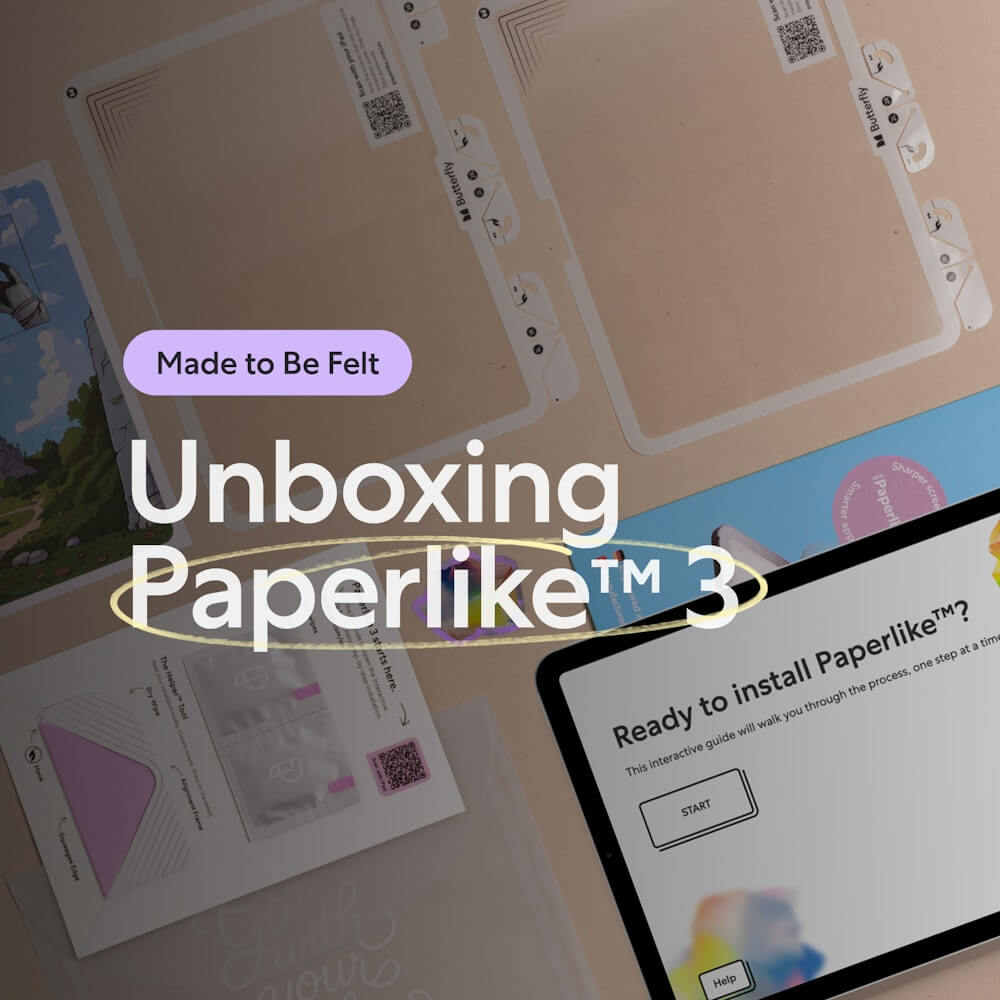 Paperlike 3 - ASMR Unboxing + Demo