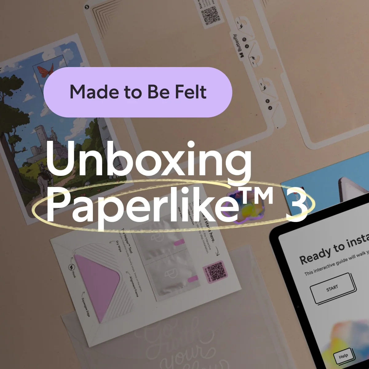 Paperlike 3 - ASMR Unboxing + Demo