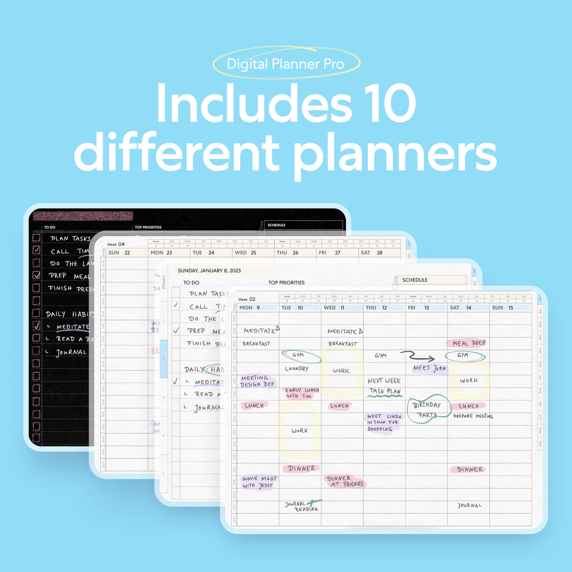 Digital Pro Planner 2023