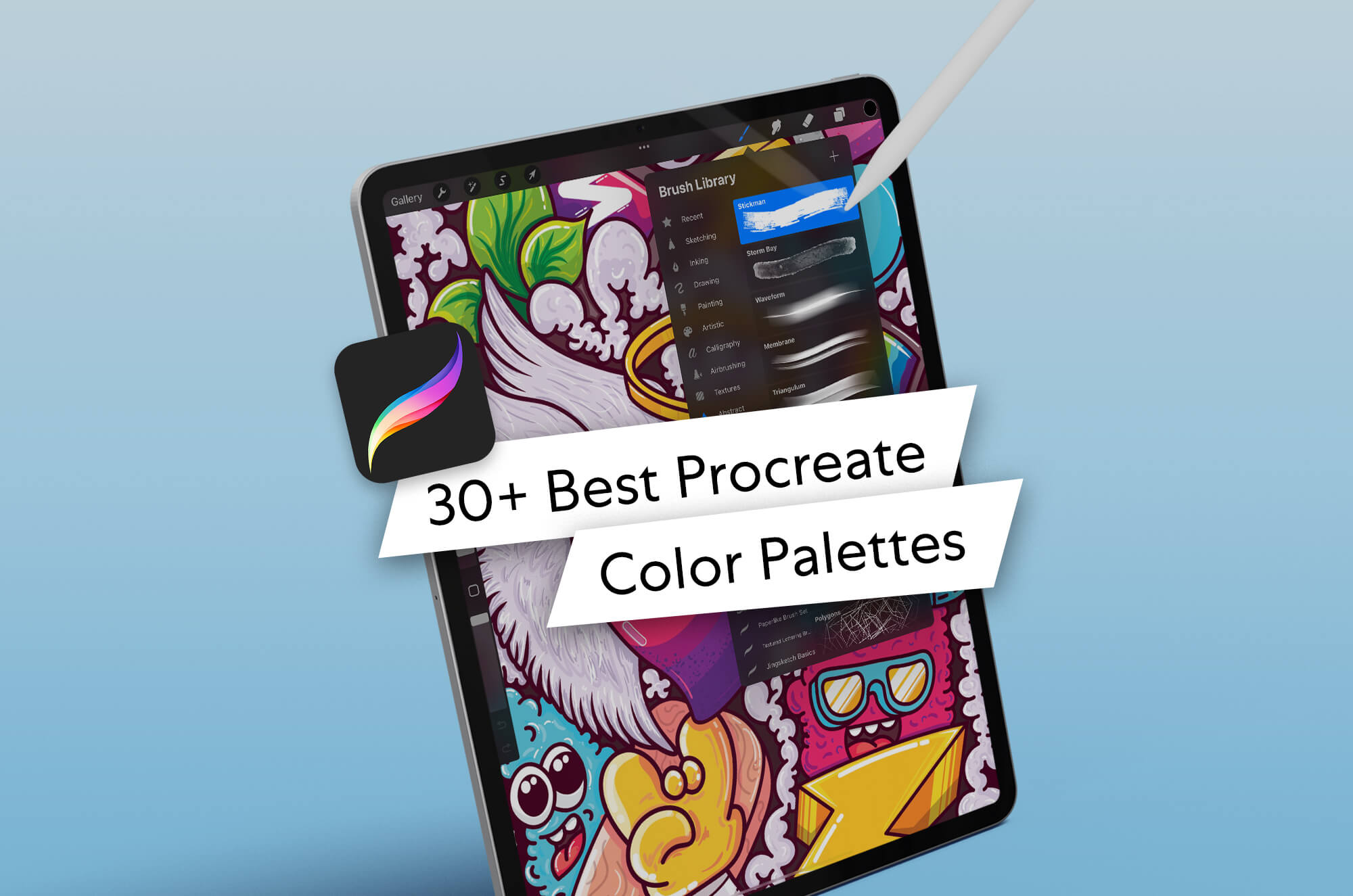 30+ Best Procreate Color Palettes