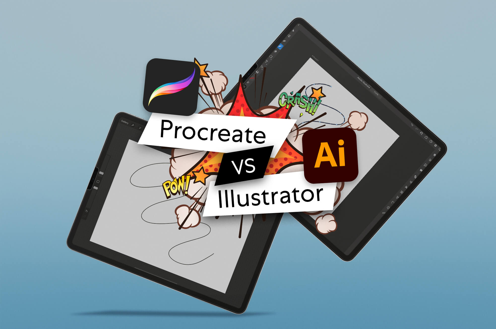 Procreate vs Illustrator for iPad