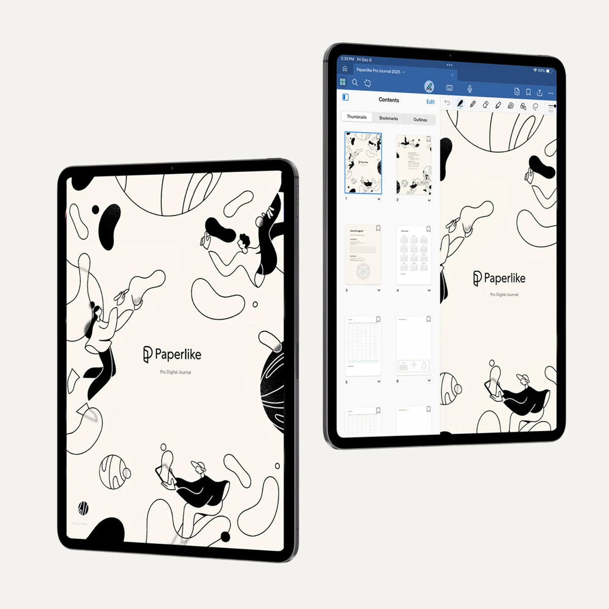 Interactive Digital Journal and Diary from Paperlike