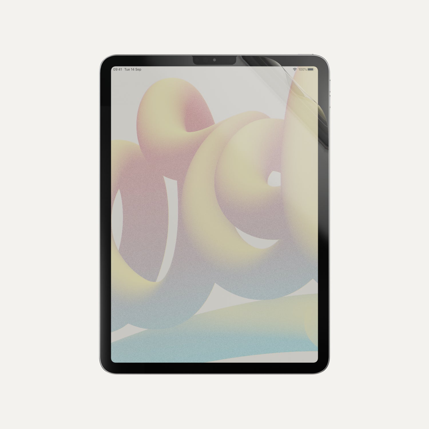 Paperlike's Screen Protector on iPad