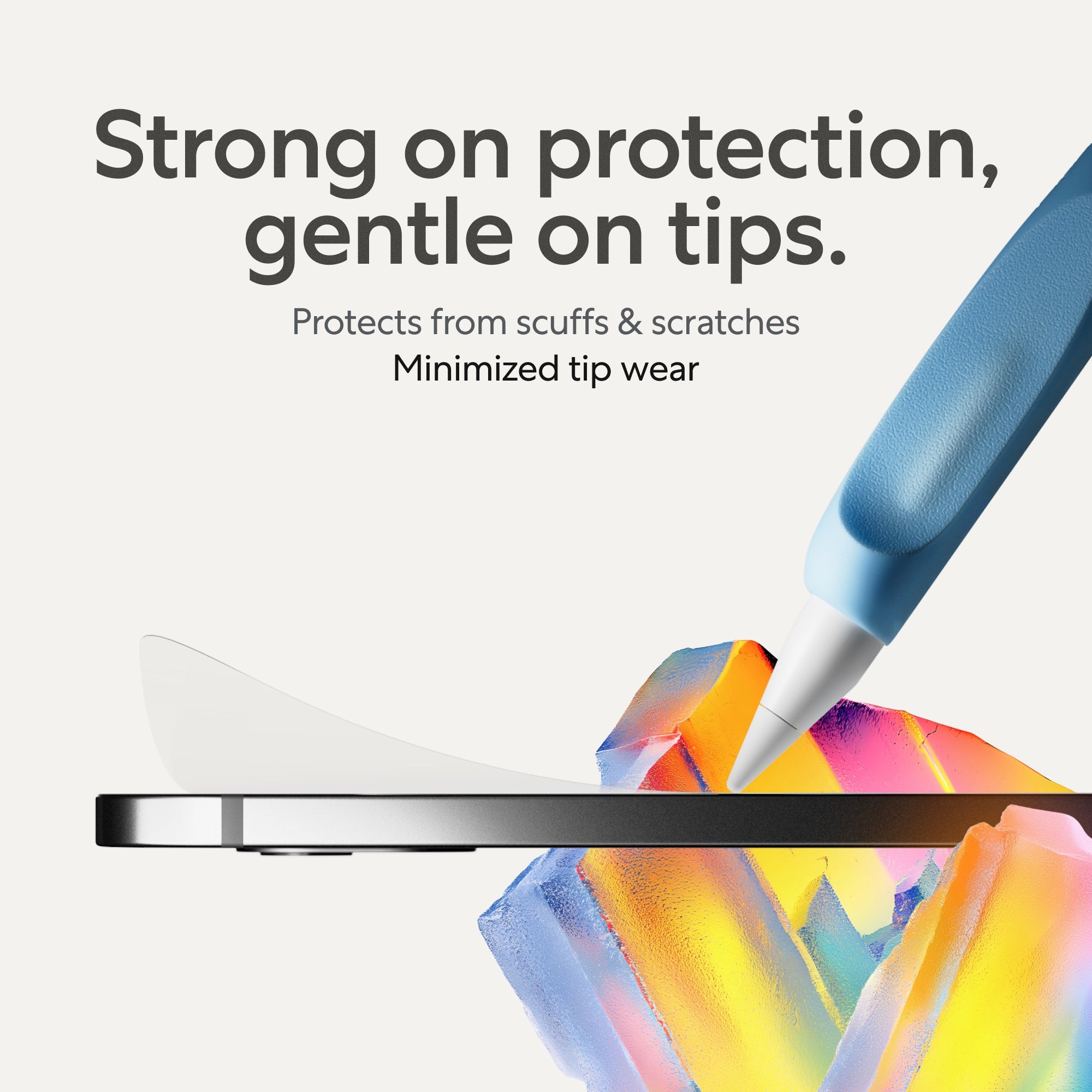 Paperlike 3. Strong on protection. Gentle on tips.