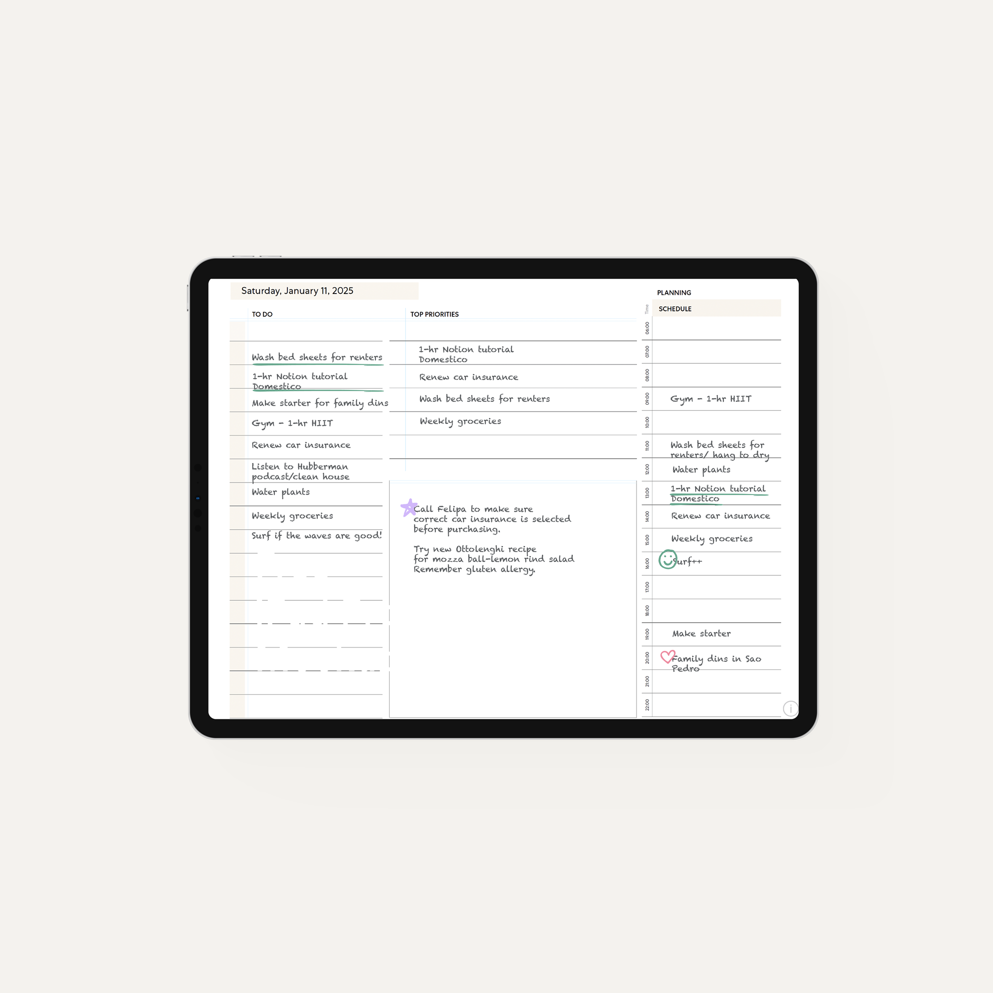 Paperlike Pro Planner