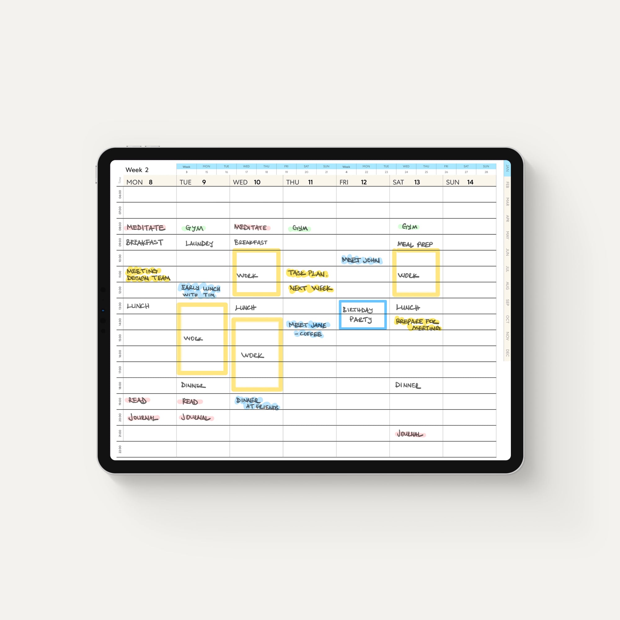 Pro Planner Paperlike