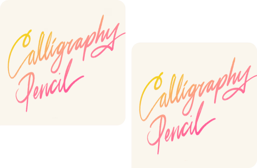 The Calligraphy Pencil