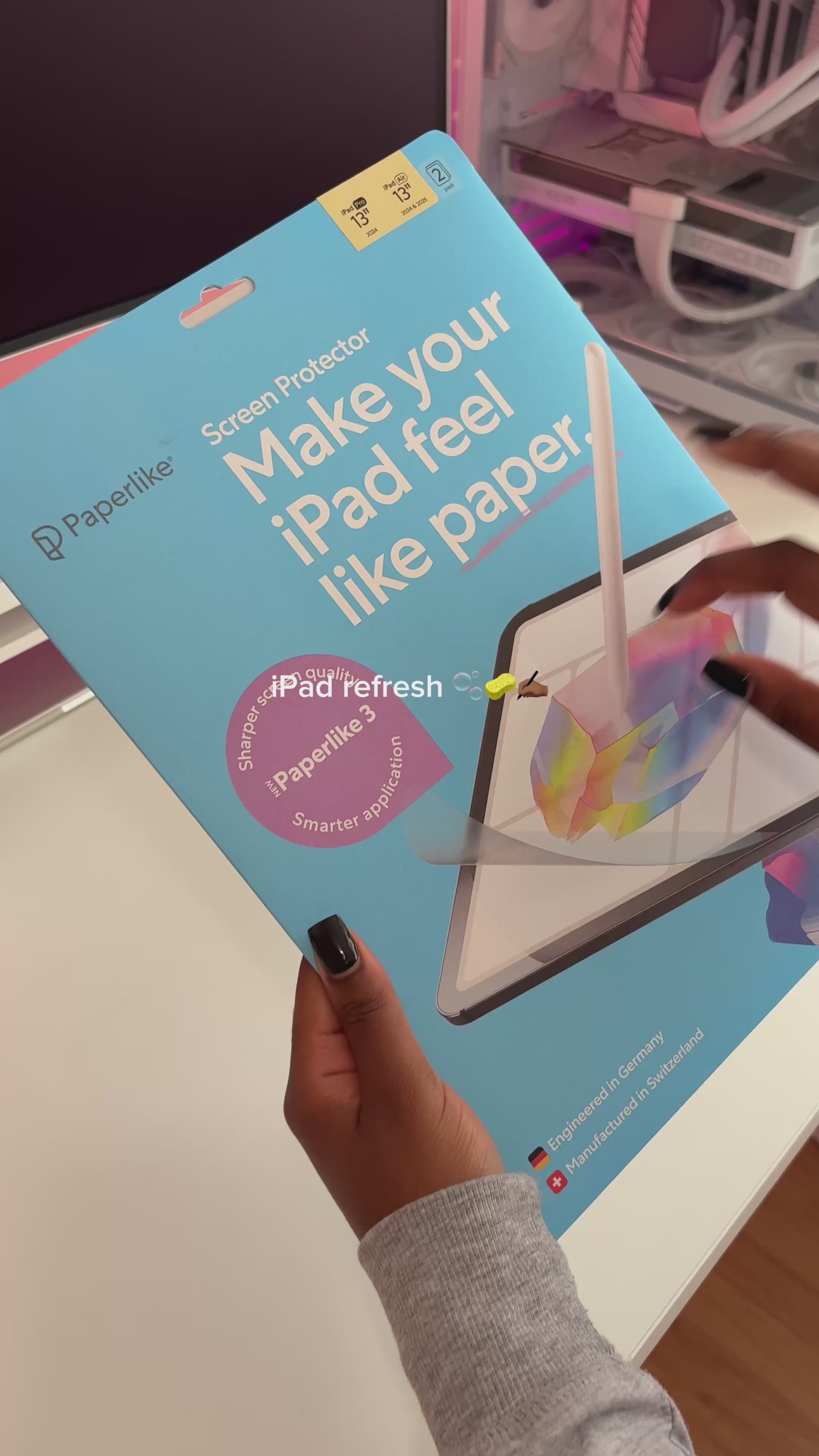 Paperlike™ 3 – iPad Screen Protector for Paper-Feel Writing & Drawing